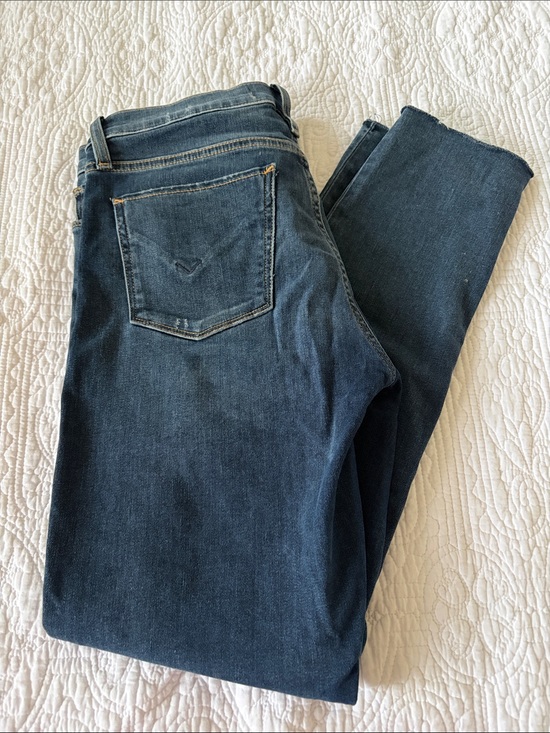 Hudson Jeans Denim - Hudson Jeans Women's Skinny Jeans in Dark Blue Denim